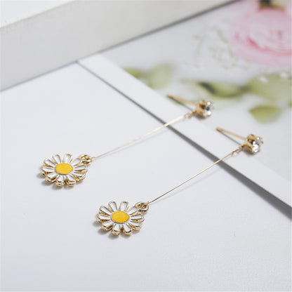 Daisy Drop Earrings - Sugar & Eddie