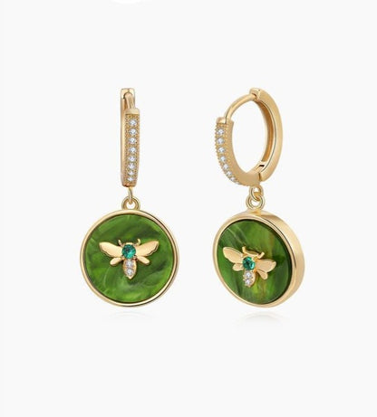 Vintage Bee Earrings - Sugar & Eddie