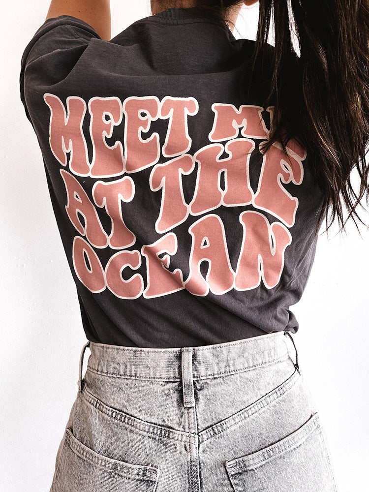 "Meet Me At The Ocean" T-Shirt