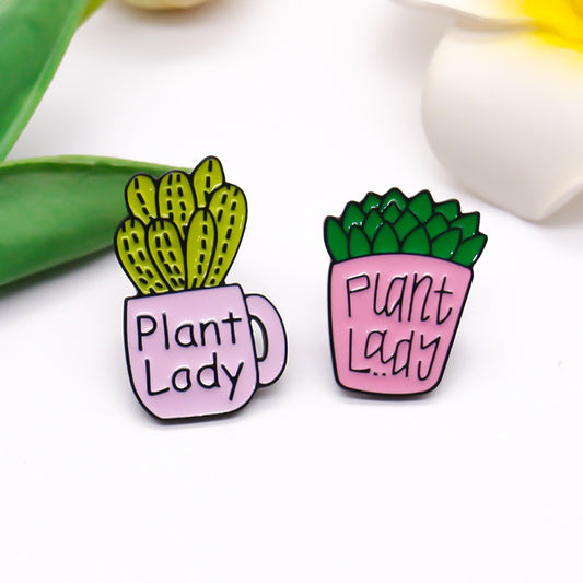 "Plant Lady" Pin