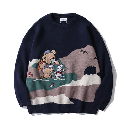 Bear Knit Sweater - Sugar & Eddie