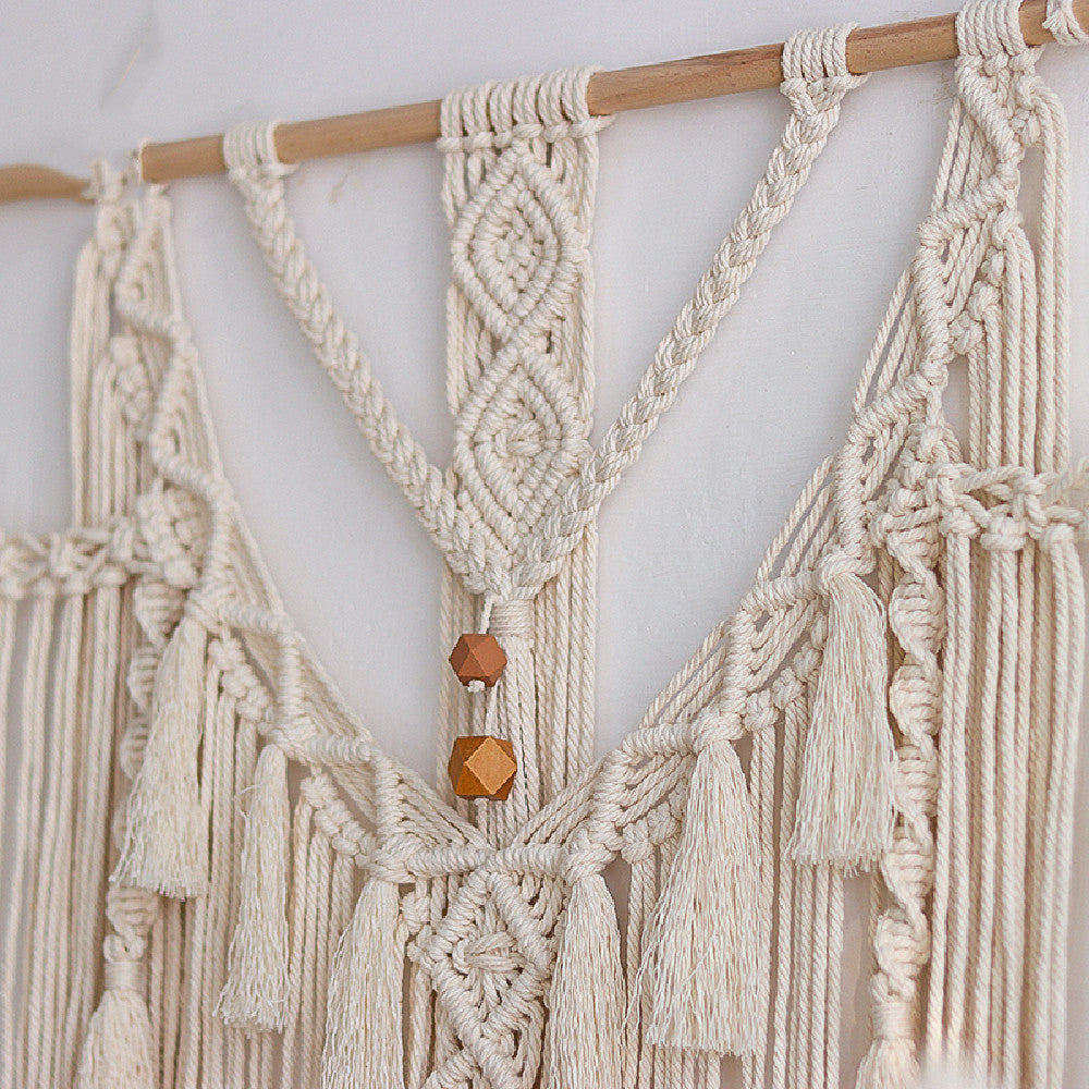 Handmade Cotton Rope Tassel Tapestry - Sugar & Eddie