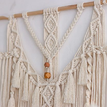 Handmade Cotton Rope Tassel Tapestry - Sugar & Eddie