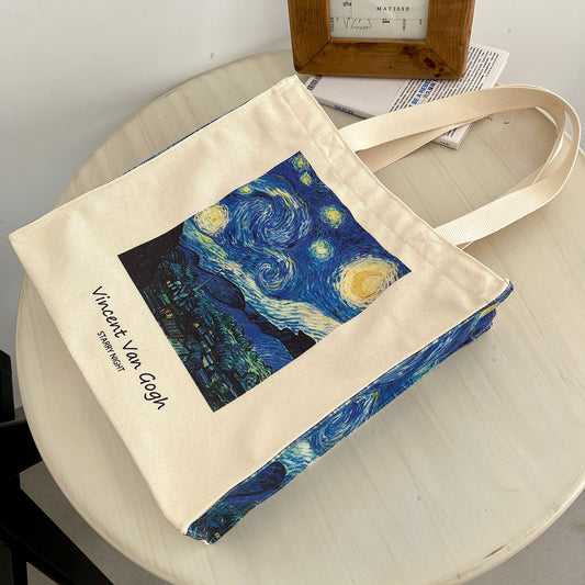 Van Gogh Canvas Bag - Sugar & Eddie