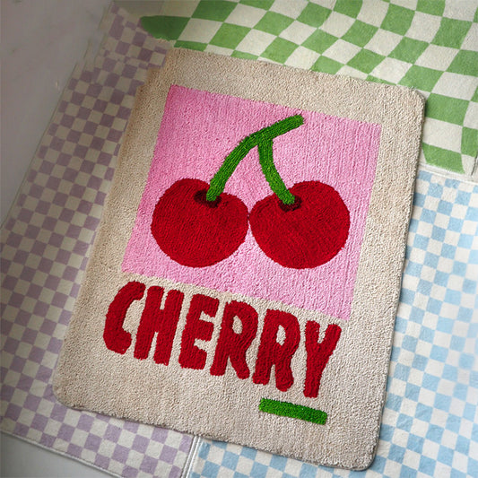 Handmade Cherry Rug - Sugar & Eddie