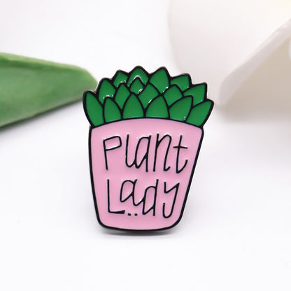 "Plant Lady" Pin