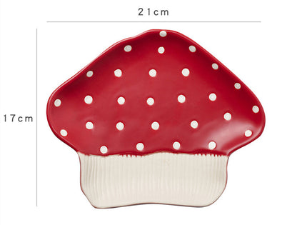 Red Mushroom Tableware - Sugar & Eddie