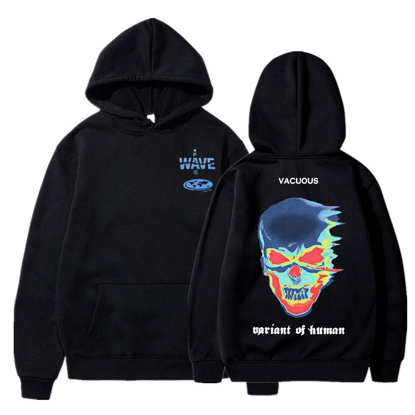 Thermal Skeleton Hoodie - Sugar & Eddie