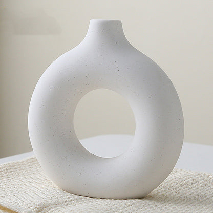 Ceramic Abstract Vase - Sugar & Eddie