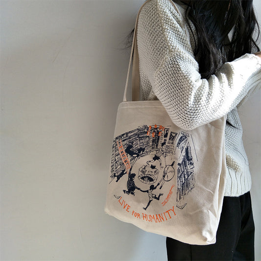 "Live For Humanity" Bag