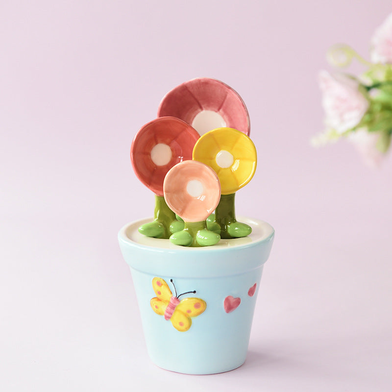 Flower Measuring Spoons - Sugar & Eddie