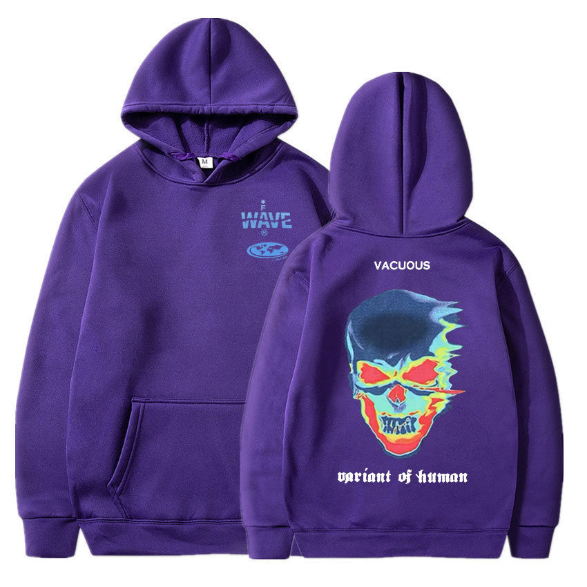 Thermal Skeleton Hoodie - Sugar & Eddie