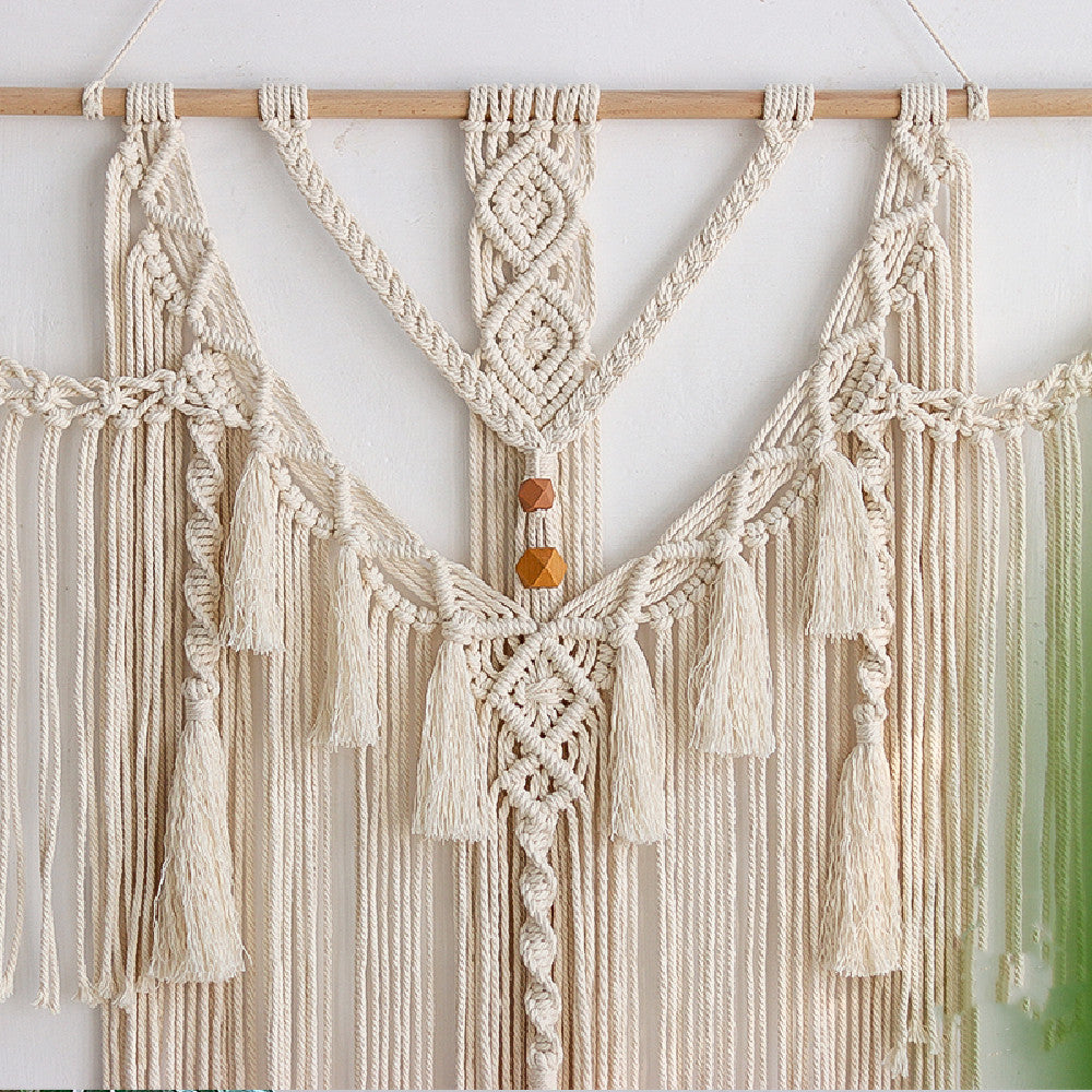 Handmade Cotton Rope Tassel Tapestry - Sugar & Eddie