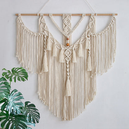 Handmade Cotton Rope Tassel Tapestry - Sugar & Eddie