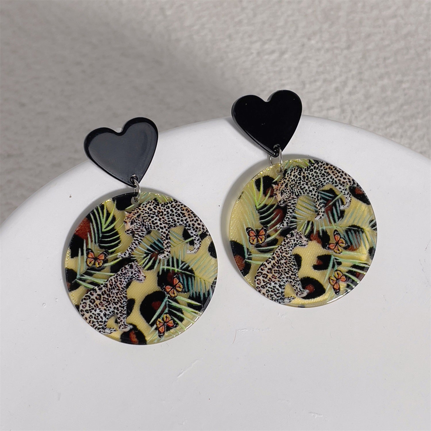 Leopard Earrings - Sugar & Eddie