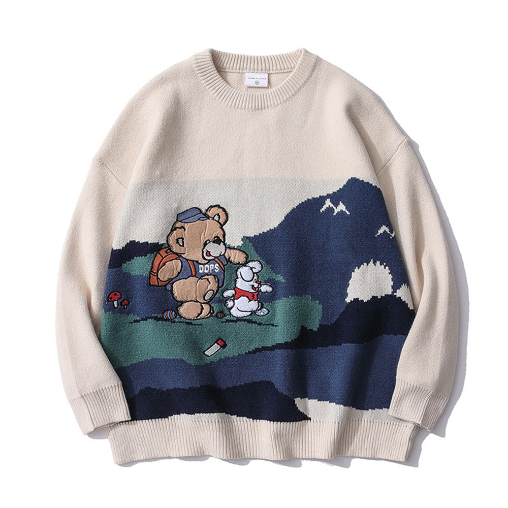 Bear Knit Sweater - Sugar & Eddie