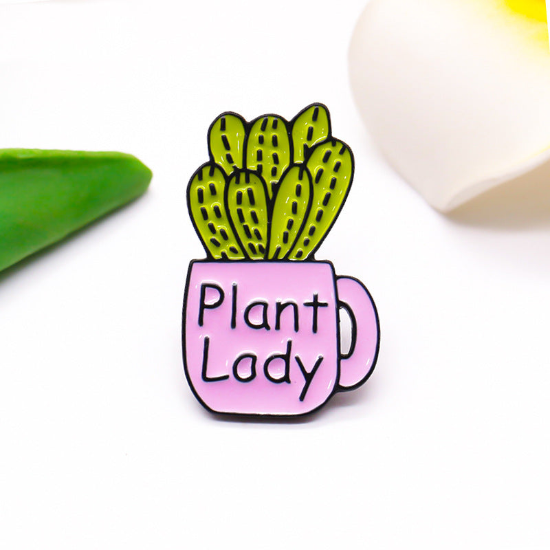 "Plant Lady" Pin