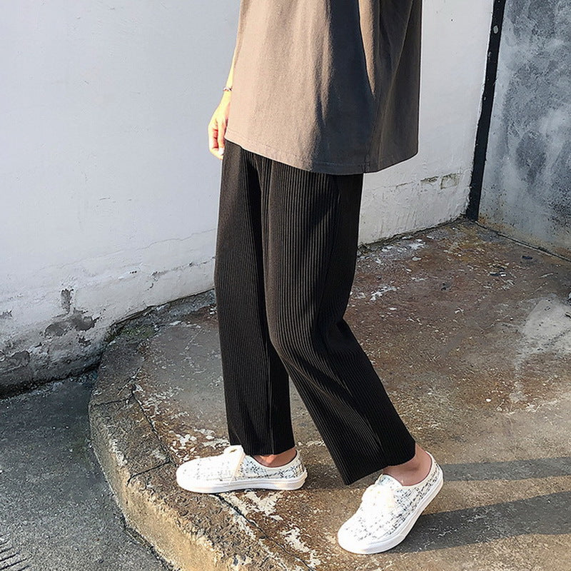 Loose Pleated Pants - Sugar & Eddie