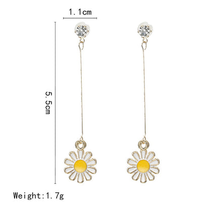 Daisy Drop Earrings - Sugar & Eddie